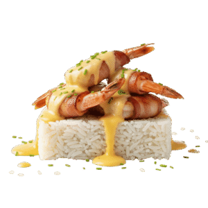 Camarones con Tocino