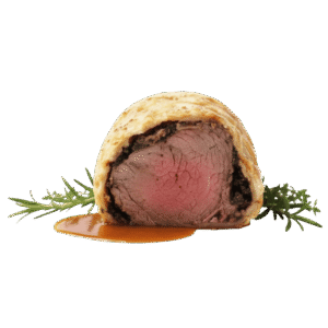 Filete de Res Relleno de: Estilo Wellington (Forrado de Hojaldre)