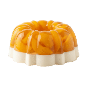 Gelatinas	de Duraznos con Leche