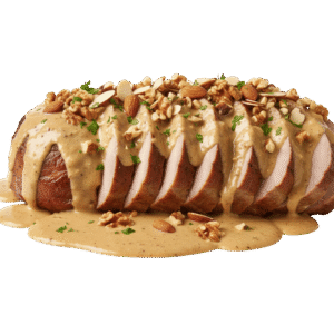 Lomo de Puerco En Salsa de Nuez o Almendra