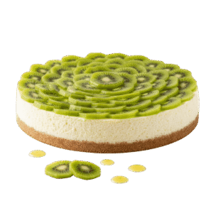 Pay de Queso con Kiwi