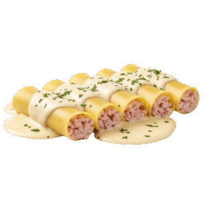 Canelones de Jamón de Pierna