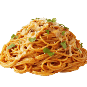 Espagueti con Chipotle Queso