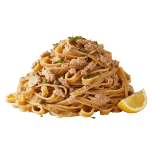 Tallarines	en Salsa de Atún